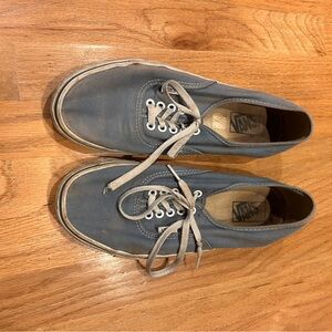 Vans Light Blue Canvas Sneakers